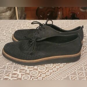 Clarks Artisan Women’s Glick Resseta Oxford Black Nubuck